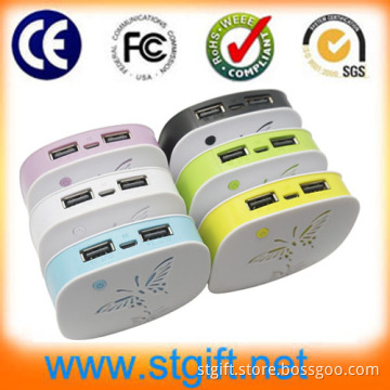 Butterfly 5600mAh Portable Pack Charger External Power Bank for Ipone 5s or iPhone 6